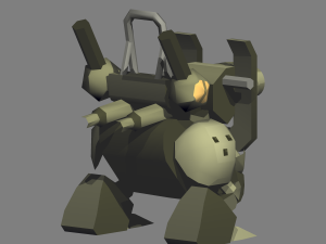 metal slug - protogunner Modello 3D