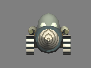 metal slug - slug drill Model 3D