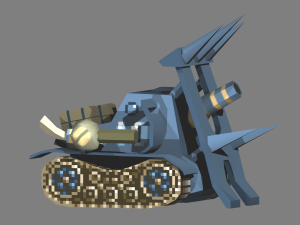 metal slug - metal crow 3D Model
