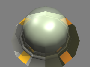 metal slug - mini ufo people of mars Modelo 3D