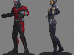 Antman and Wasp - avengers endgame 3D Model
