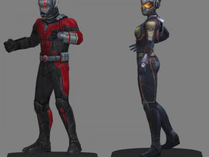 Antman and Wasp - avengers endgame 3D Model
