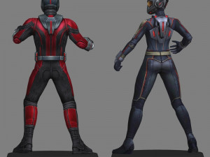 Antman and Wasp - avengers endgame 3D Model