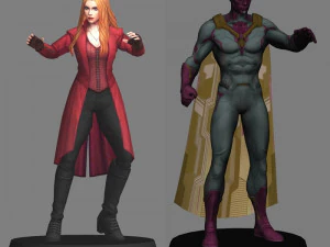 Scarlet witch - avengers endgame 3D Model