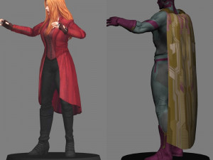Scarlet witch - avengers endgame 3D 모델