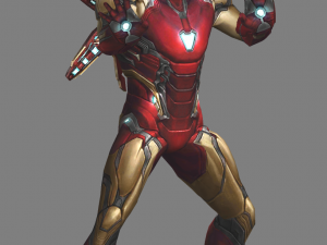 Avengers endgame - pack x17 characters to print 3D Model