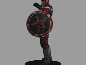 Red guardian - black widow movie 3D Модель