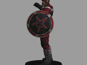 Red guardian - black widow movie 3D Model