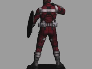 Red guardian - black widow movie 3D Model