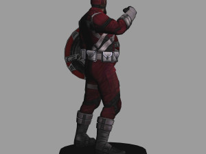 Red guardian - black widow movie 3D Модель