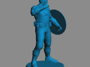 Red guardian - black widow movie 3D Model