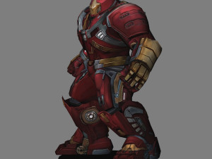 Hulkbuster v2 - avengers infinity war Modello 3D