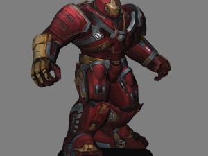 Hulkbuster v2 - avengers infinity war Modello 3D