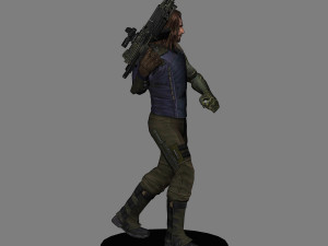 Winter soldier - avengers infinity war 3D Model