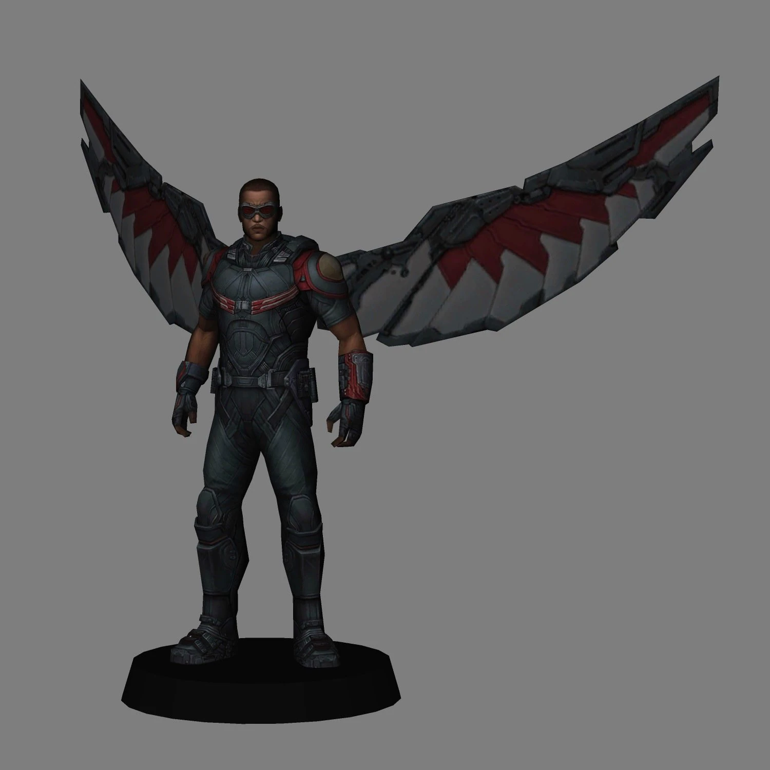 falcon - avengers infinity war 3D Model .c4d .max .obj .3ds .fbx .stl .blend 