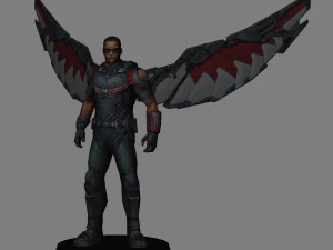 falcon - avengers infinity war 3D Model