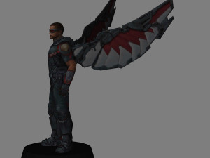 falcon - avengers infinity war Modèle 3D