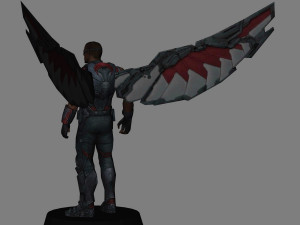 falcon - avengers infinity war Modèle 3D