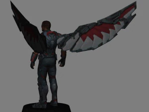 falcon - avengers infinity war 3D Model
