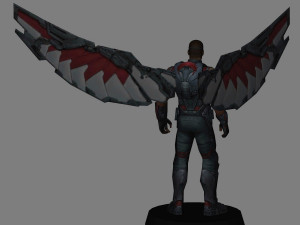falcon - avengers infinity war Modèle 3D