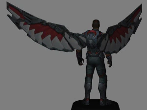falcon - avengers infinity war 3D Model