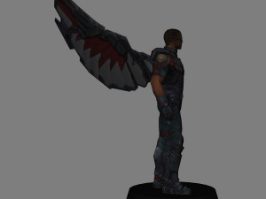 falcon - avengers infinity war Modèle 3D