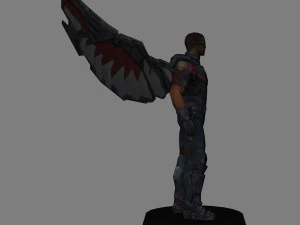 falcon - avengers infinity war 3D Model