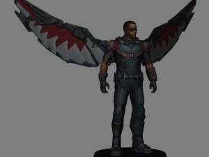 falcon - avengers infinity war 3D Model