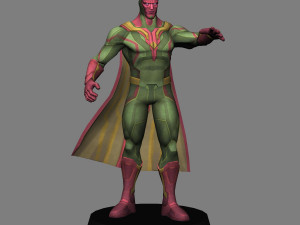 Vision - avengers infinity war 3D Model