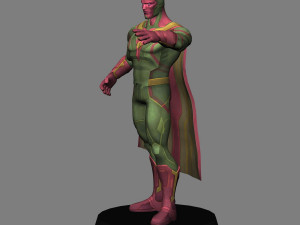 Vision - avengers infinity war 3D Modell