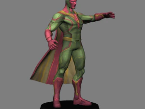 Vision - avengers infinity war 3D Model