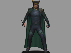 Loki - thor ragnarok 3D Model