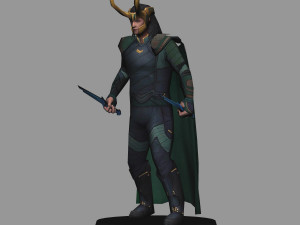 Loki - thor ragnarok 3D Model