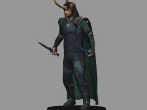 Loki - thor ragnarok 3D Model