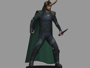 Loki - thor ragnarok 3D Model