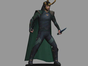 Loki - thor ragnarok 3D Model