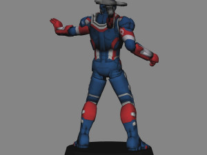 Iron patriot - ironman 3 3D Модель
