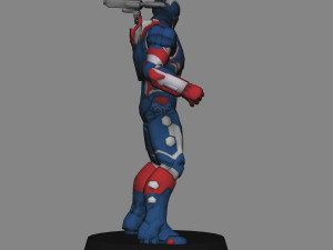 Iron patriot - ironman 3 3D Модель