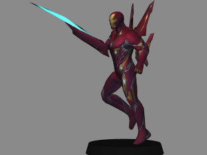 Ironman mk50 - avengers infinity war Modello 3D