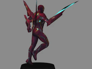 Ironman mk50 - avengers infinity war 3D Model