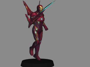 Ironman mk50 - avengers infinity war Modello 3D