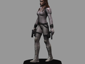Black widow snow suit - black widow movie 3D Model