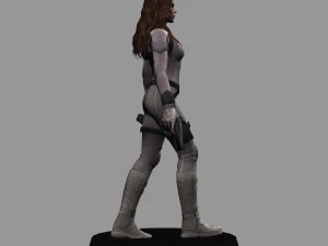 Black widow snow suit - black widow movie 3D Model