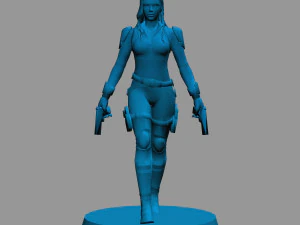 Black widow snow suit - black widow movie 3D Model