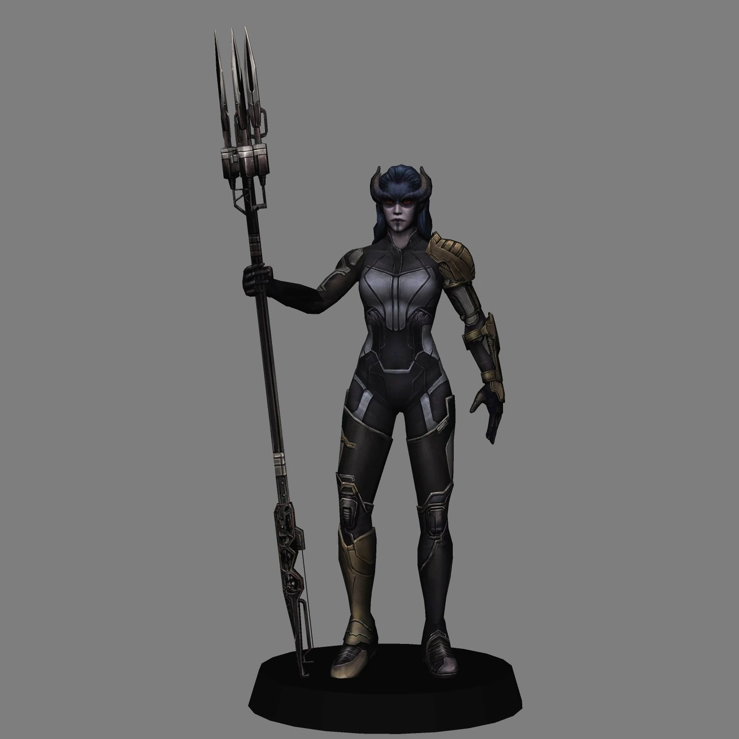 Proxima midnight - avengers infinity war 3D Model .c4d .max .obj .3ds .fbx .stl .blend