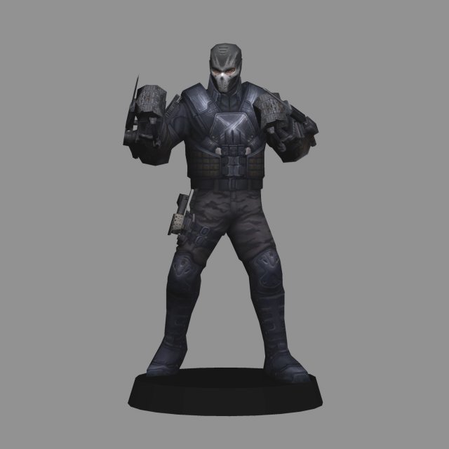 Crossbones - captain america civil war 3D Model .c4d .max .obj .3ds .fbx .stl .blend 