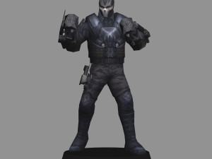 Crossbones - captain america civil war 3D Model