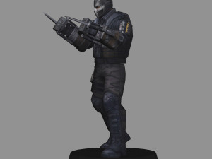 Crossbones - captain america civil war 3D Model