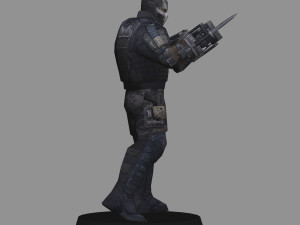 Crossbones - captain america civil war 3D Model