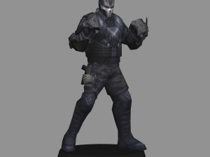 Crossbones - captain america civil war 3D Model